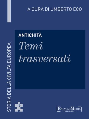 cover image of Antichità--Temi trasversali